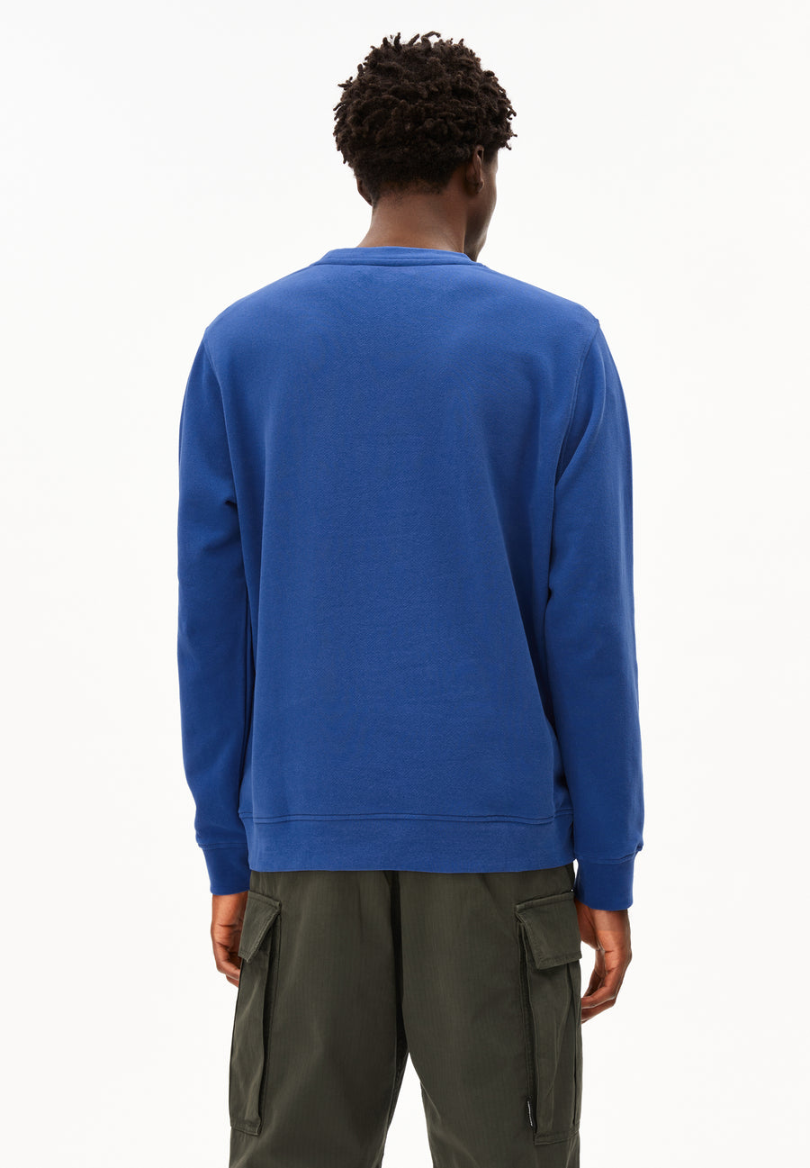 Armedangels Sweatshirt BAARO FLEECE dark morning