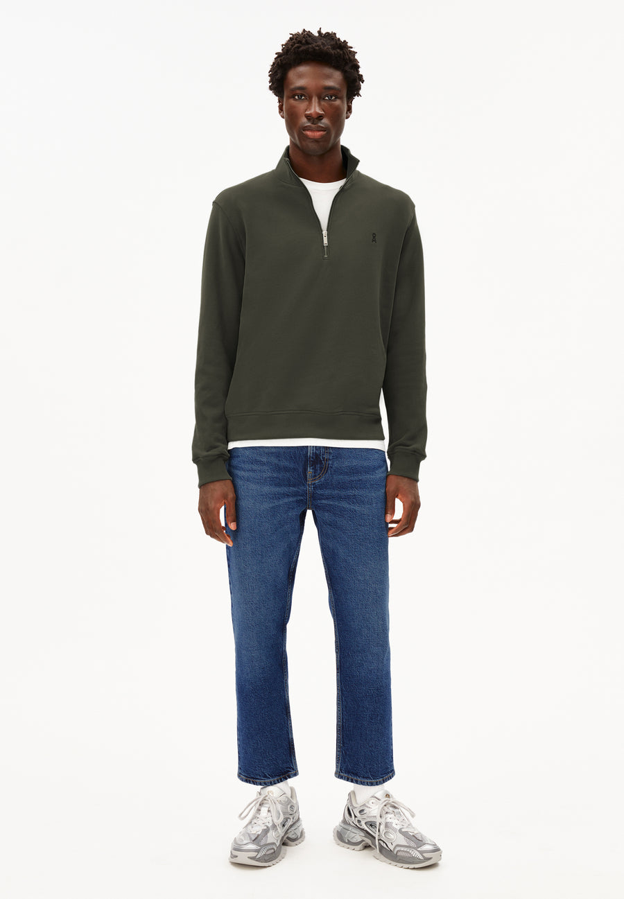 Armedangels Sweatshirt WAARLO FLEECE forest pine
