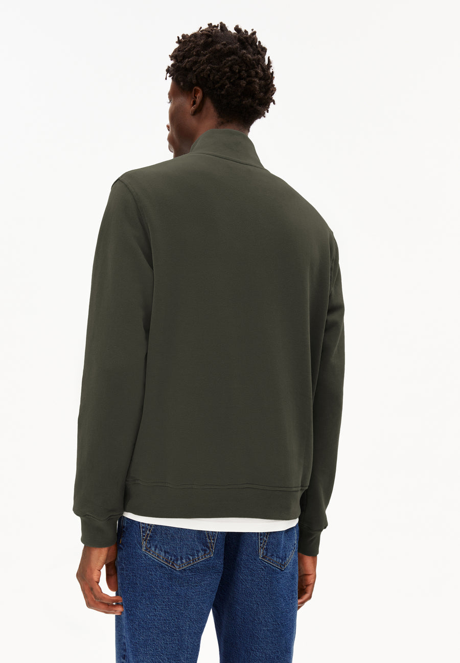 Armedangels Sweatshirt WAARLO FLEECE forest pine