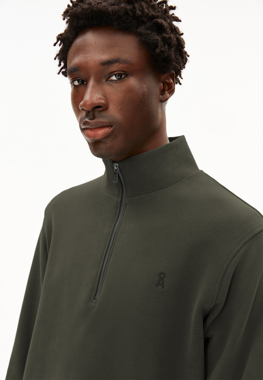 Armedangels Sweatshirt WAARLO FLEECE forest pine