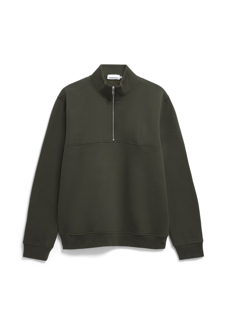 Armedangels Sweatshirt WAARLO FLEECE forest pine