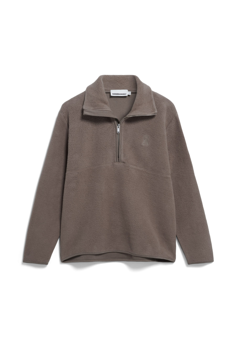 Armedangels Sweatshirt Haarleenaa walnut cream