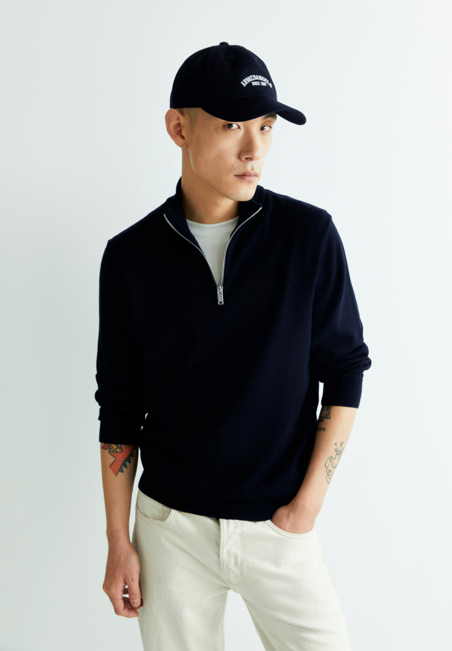 Armedangels Strick Pullover FAABES night sky