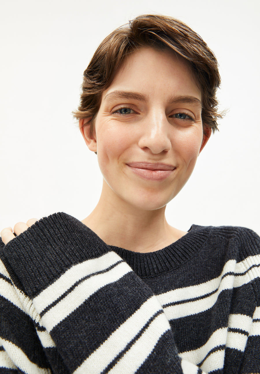 Armedangels Strick Pullover LILIRIAA FINE STRIPES