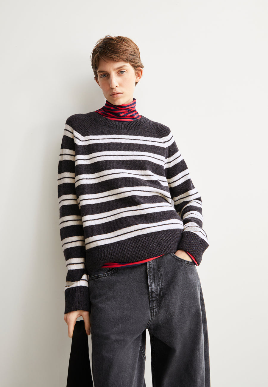 Armedangels Strick Pullover LILIRIAA FINE STRIPES