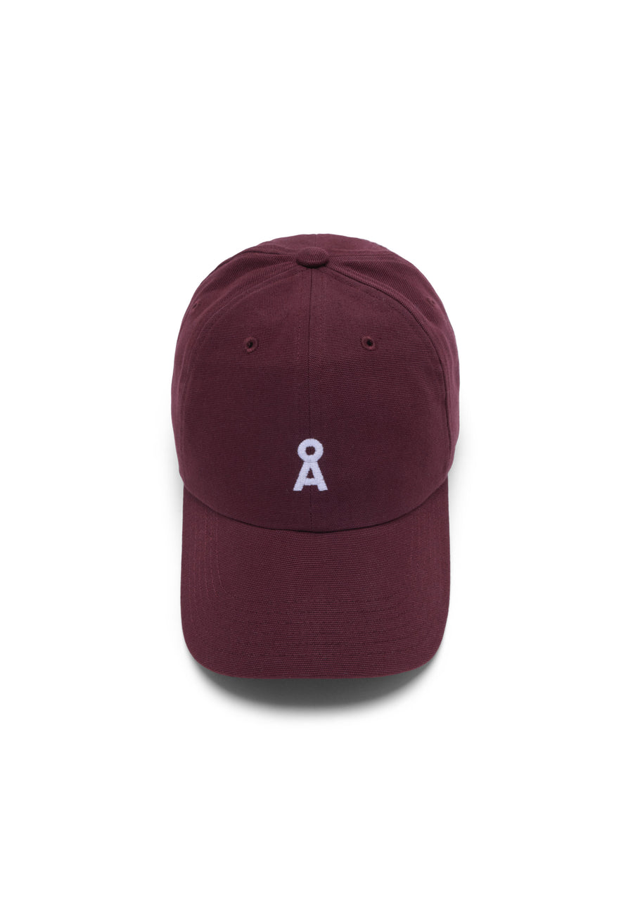 Armedangels Kappe YENAAS BOLD dark cranberry