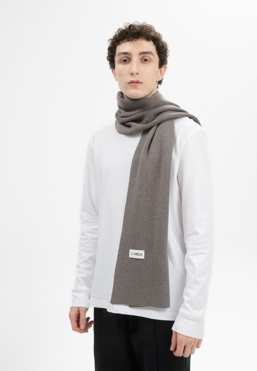 Mela Jacquard Rippstrick Schal ASMEE bear melange