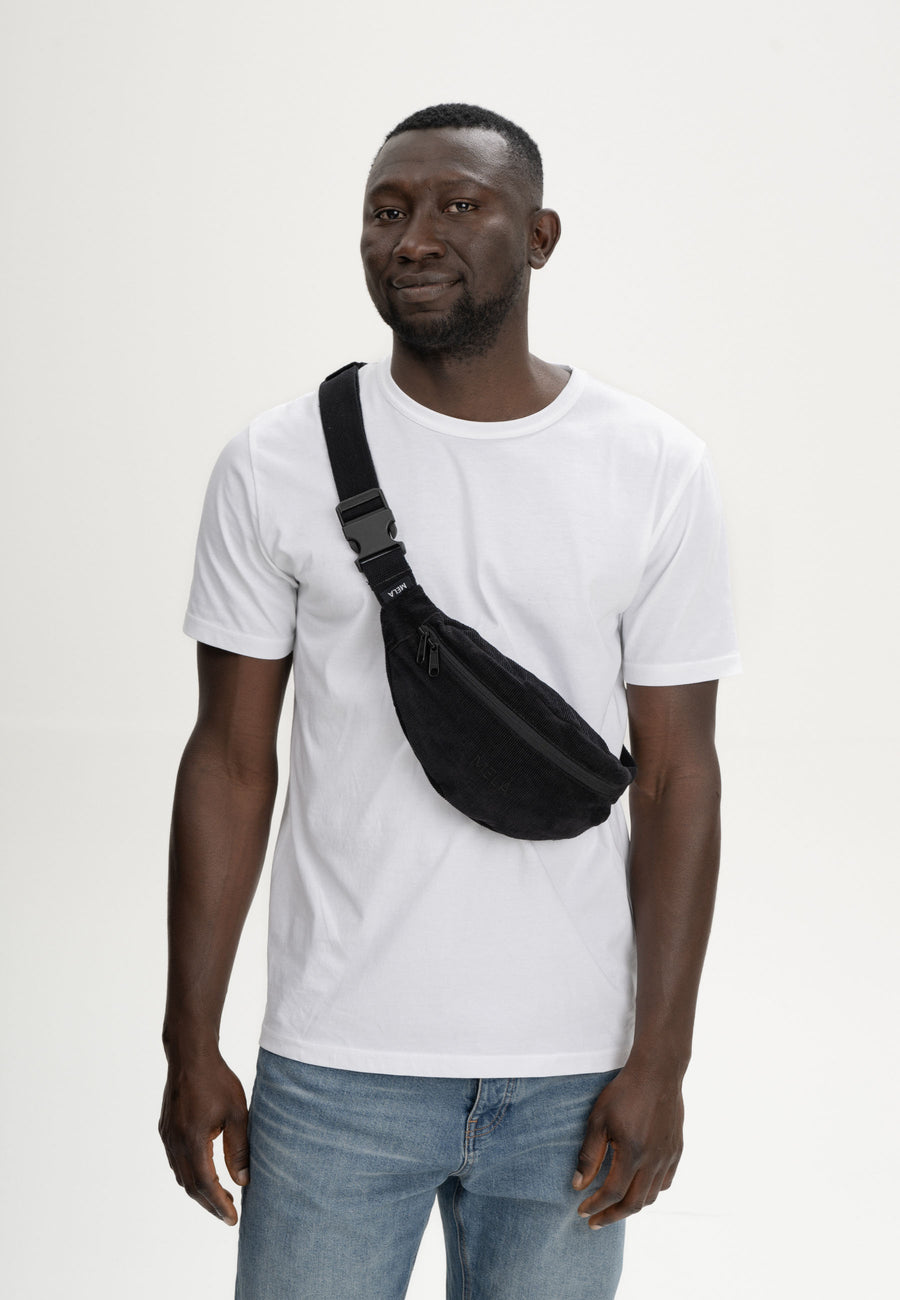 Mela Cord Bauchtasche BHAVIN schwarz