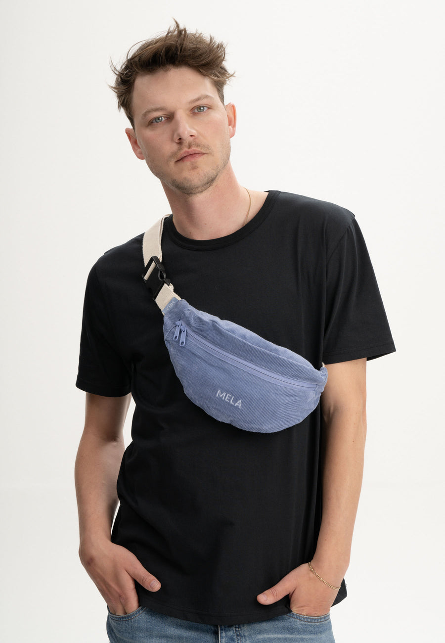 Mela Cord Bauchtasche BHAVIN taubenblau