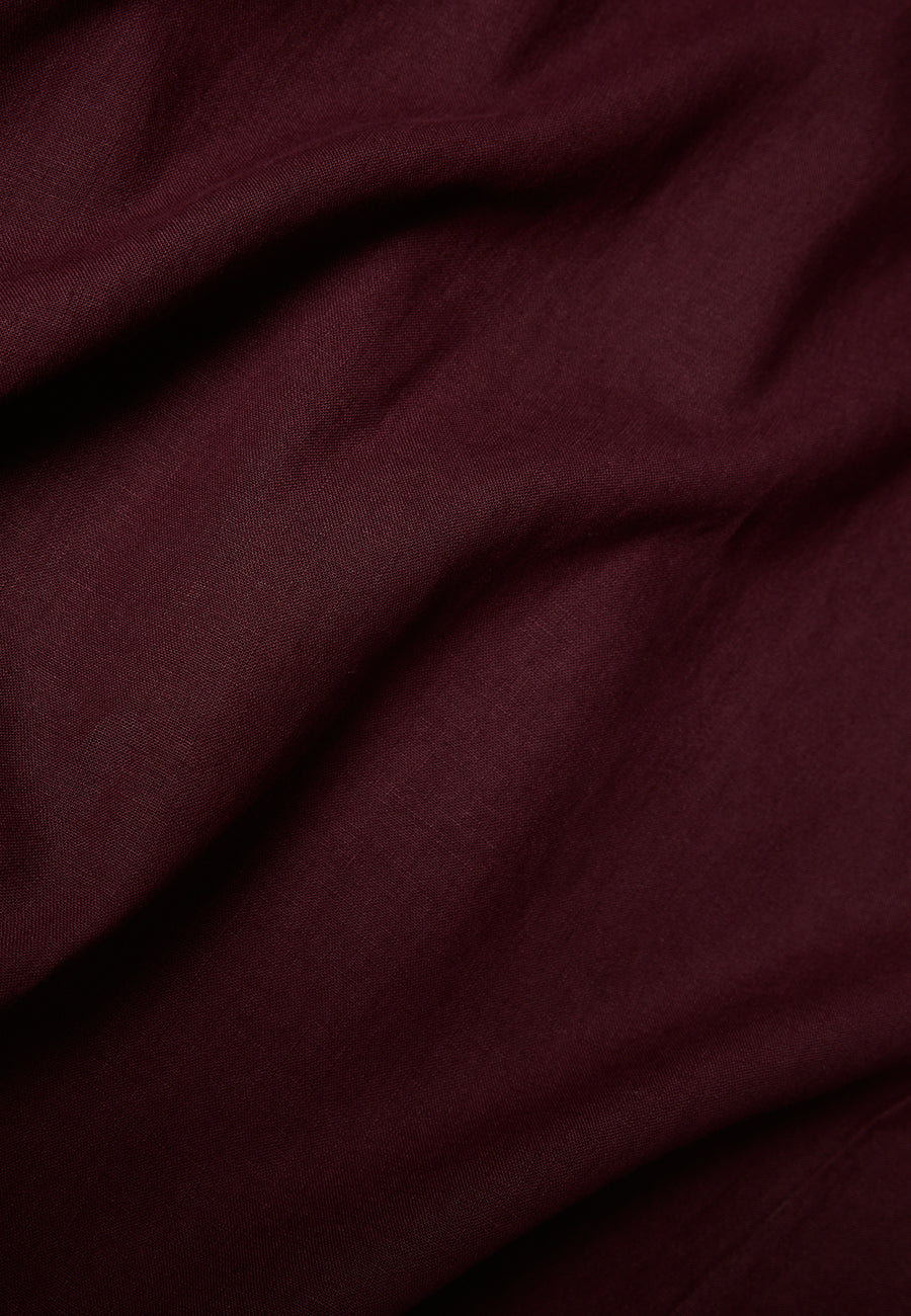 Givn Bluse Carol Burgundy (Linen)