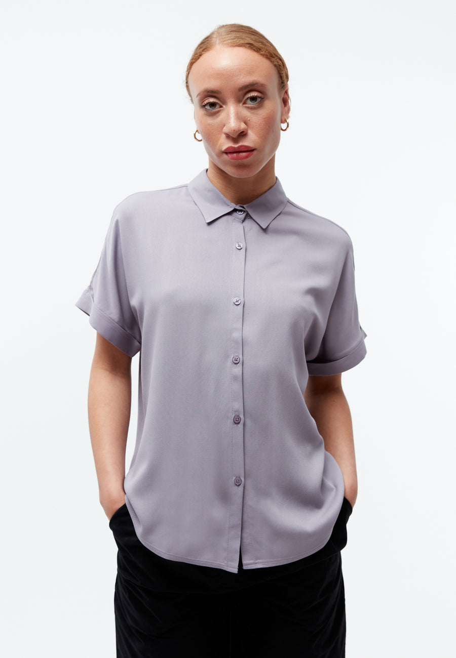 Givn Bluse Sarah Lilac Grey