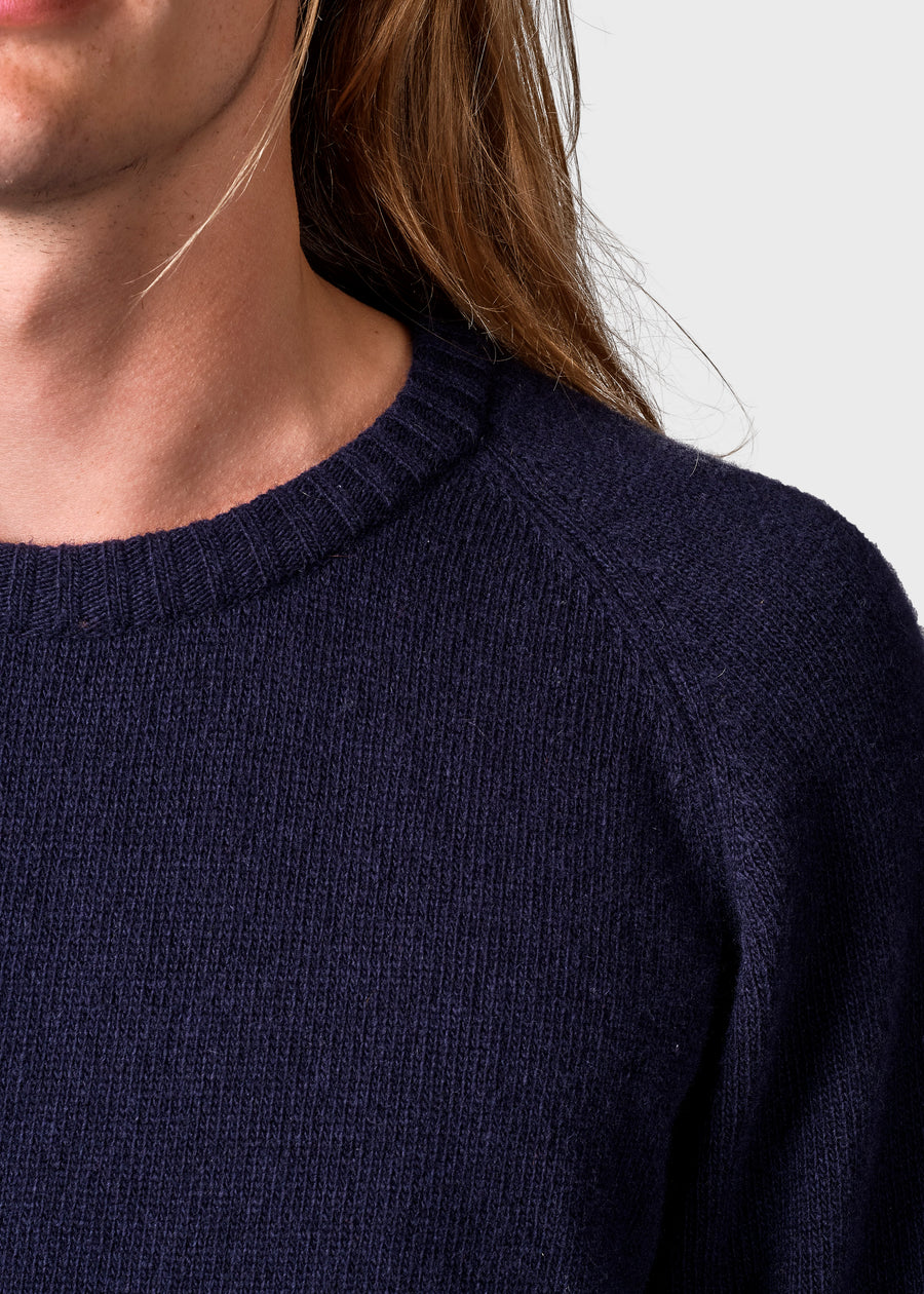 Klitmøller Merino Pullover Ole knit Navy