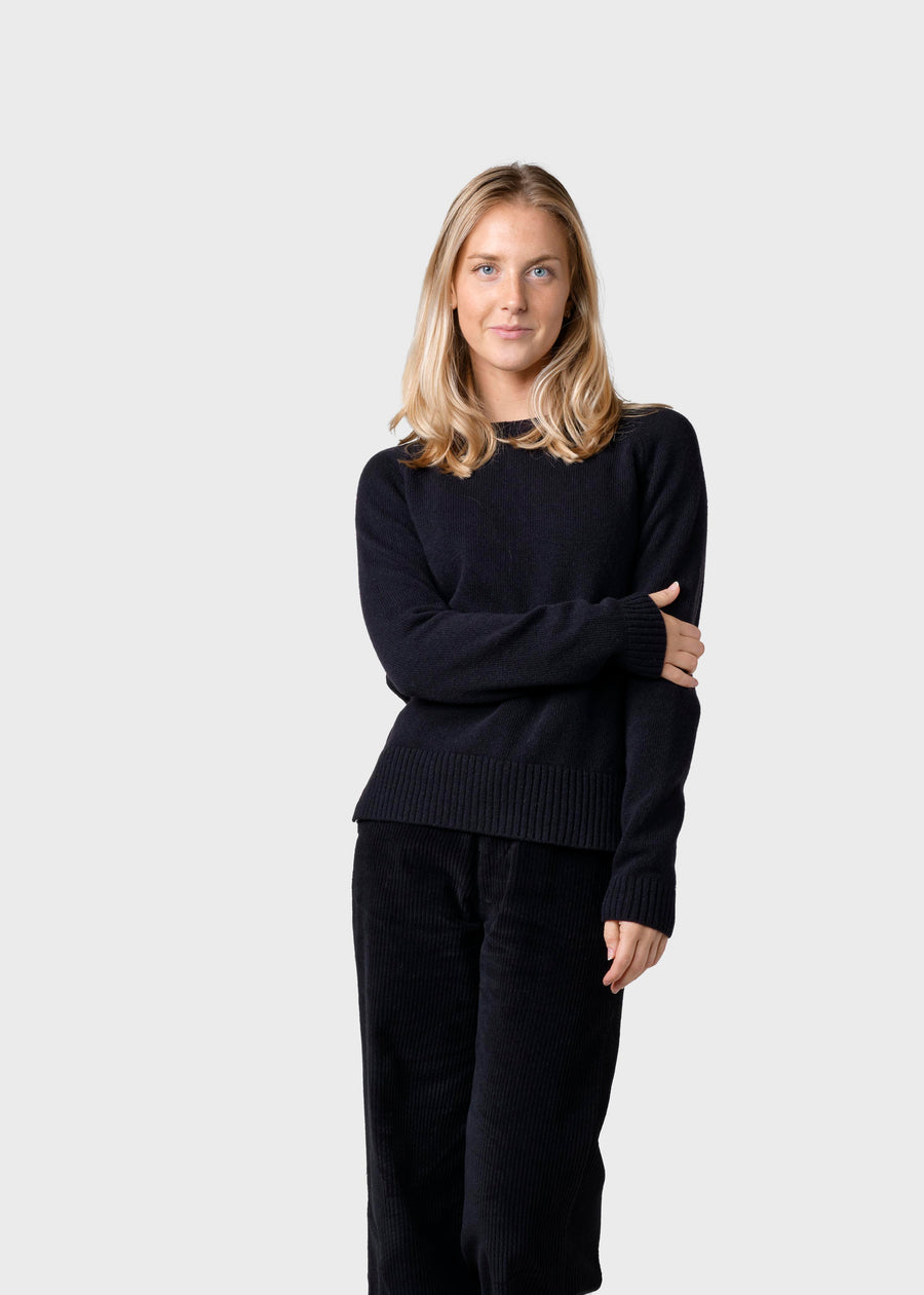 Klitmøller Merino Pullover Nina knit Black