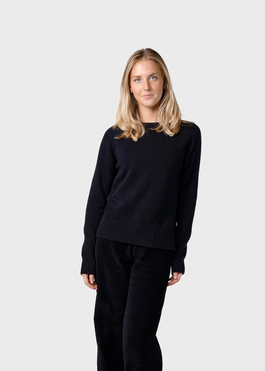 Klitmøller Merino Pullover Nina knit Black