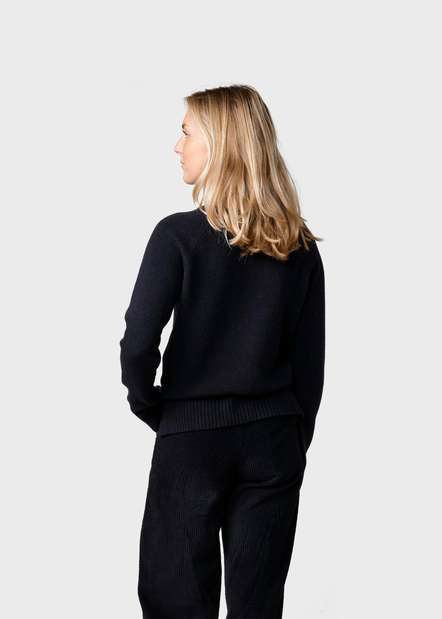 Klitmøller Merino Pullover Nina knit Black