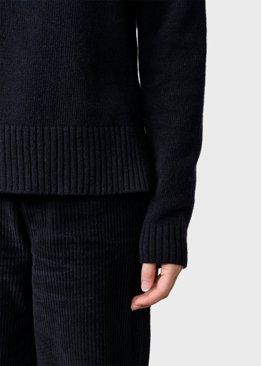 Klitmøller Merino Pullover Nina knit Black