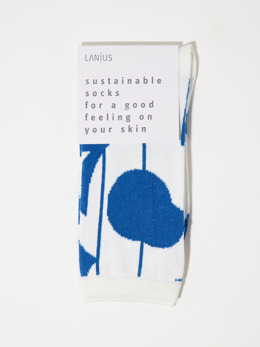 Lanius Socken "Graphic Dots" GOTS