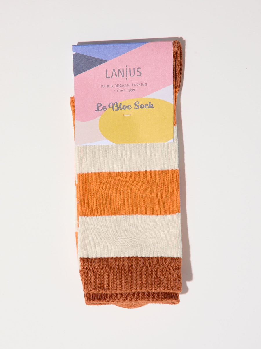LANIUS - Lanius Socken mit Punkten GOTS earth multicolour - Grünbert
