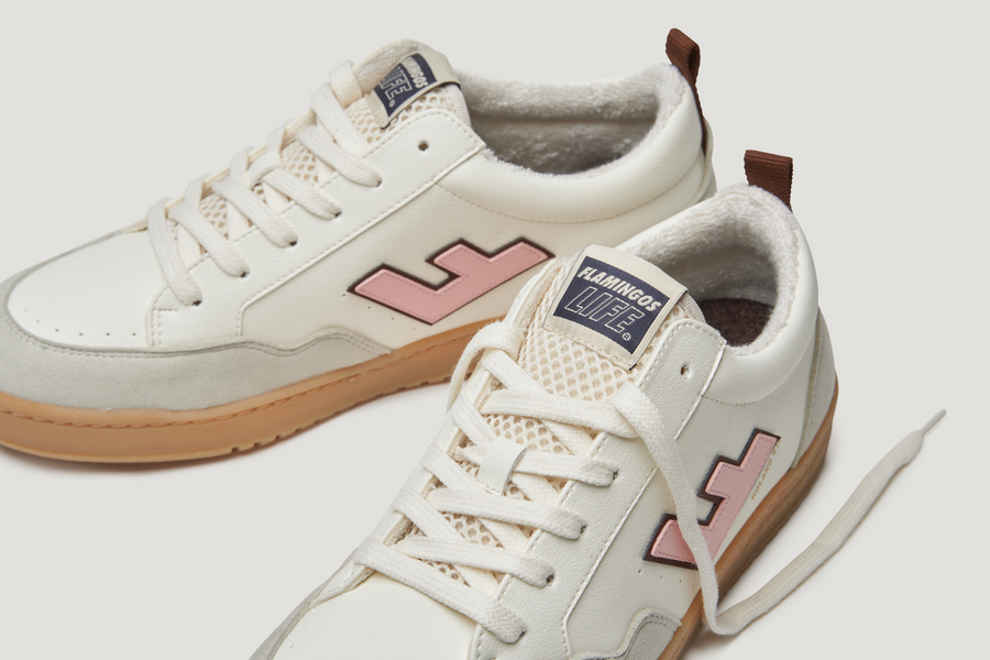 Flamingos Life - Flamingos Life Sneaker Roland V.10 PEARL ORCHID NATURALE - Grünbert