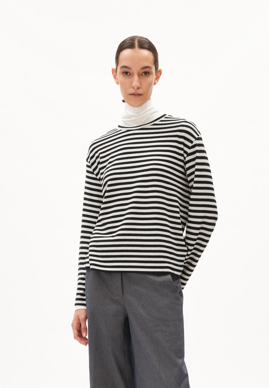 Armedangels Longsleeve MARYNAA KNITTED STRIPE