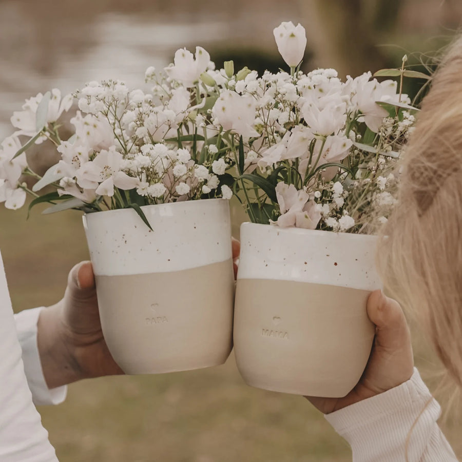 Eulenschnitt Becher Papa