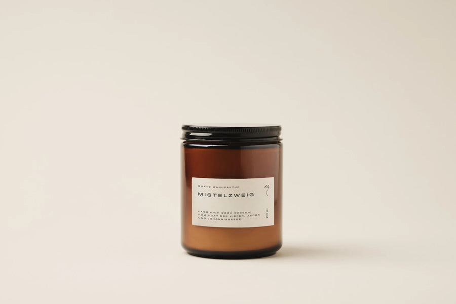 Dufte Manufaktur Kerze Mistelzweig