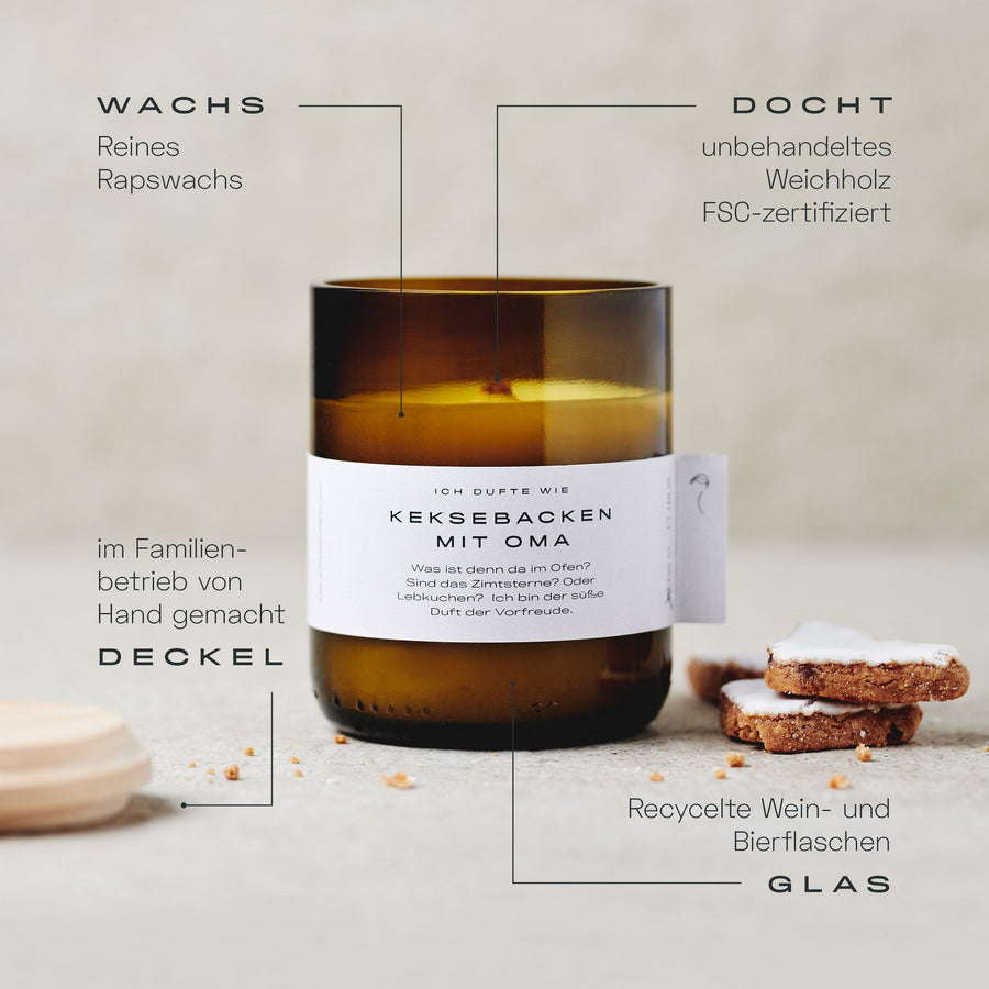 DUFTE Manufaktur - Keksebacken mit Oma - Grünbert