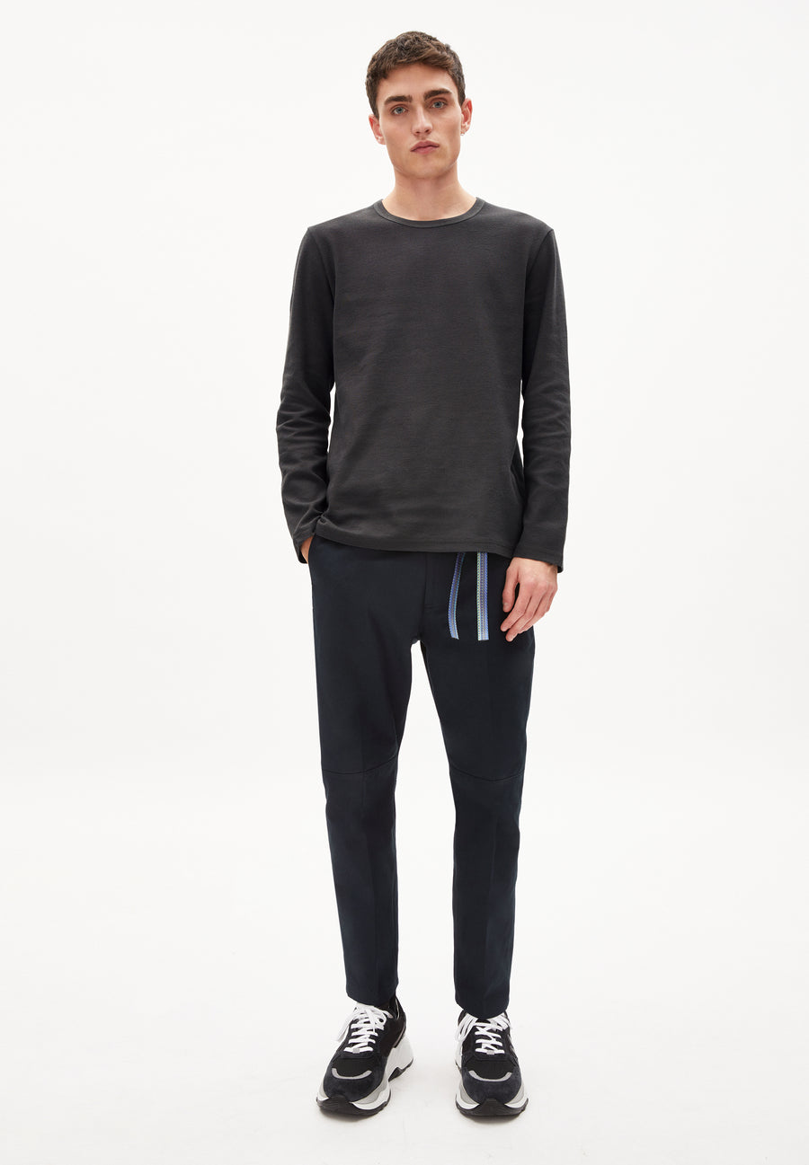Armedangels - Armedangels Longsleeve JOHAAN WAFFLE - Grünbert