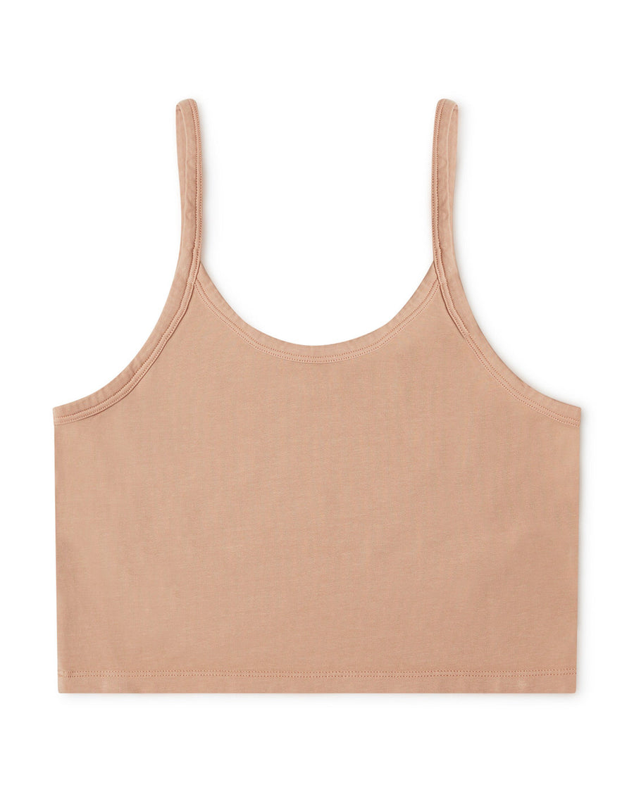 Matona - Matona Basic Crop Top - Grünbert