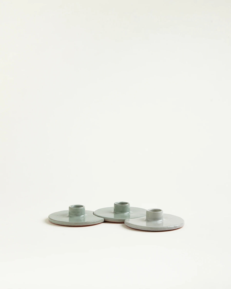 OnoMao - onomao - Kerzenständer Luz Rund - Jade - Grünbert