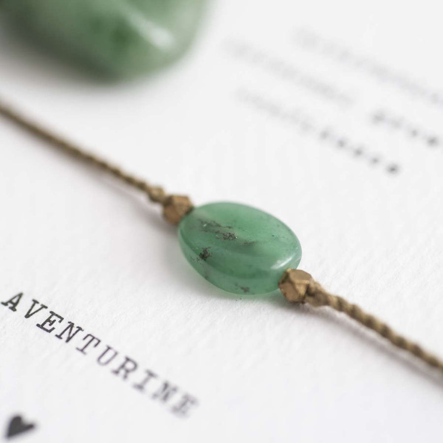A Beautiful Story - A Beautiful Story Gemstone card Aventurine - Grünbert